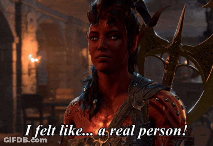 Karlach Felt Like Real Person GIF