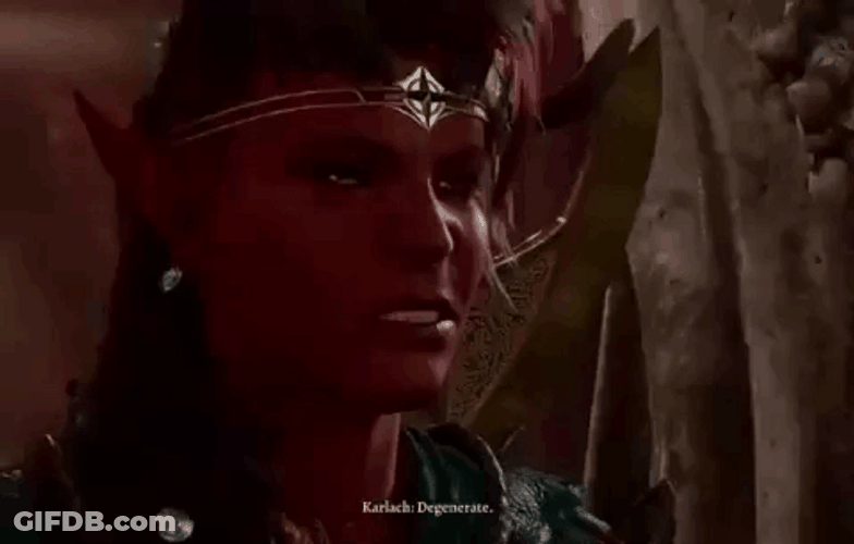 Karlach Forehead Protector Lights GIF