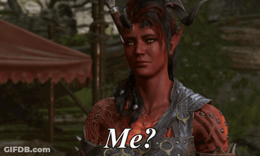 Karlach No Nope Sorry GIF