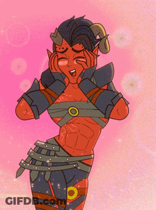Karlach Shouting Hands On Face GIF