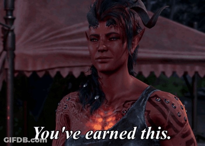 Karlach You've Earned This GIF