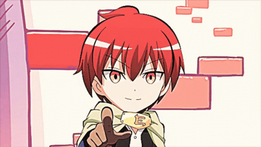 Karma Akabane Anime Funny Boy GIF