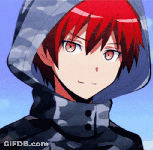 Karma Akabane Assasination Classroom Yes Nod GIF