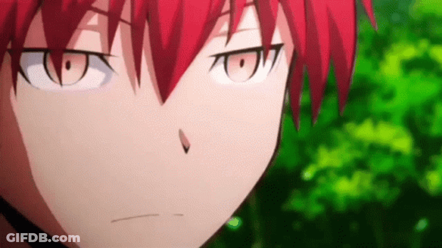 Karma Akabane Assassination Classroom Eyes GIF