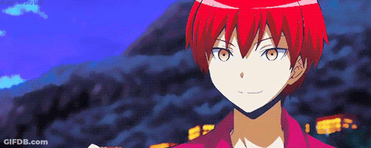 Karma Akabane Koro Ball Selfie GIF