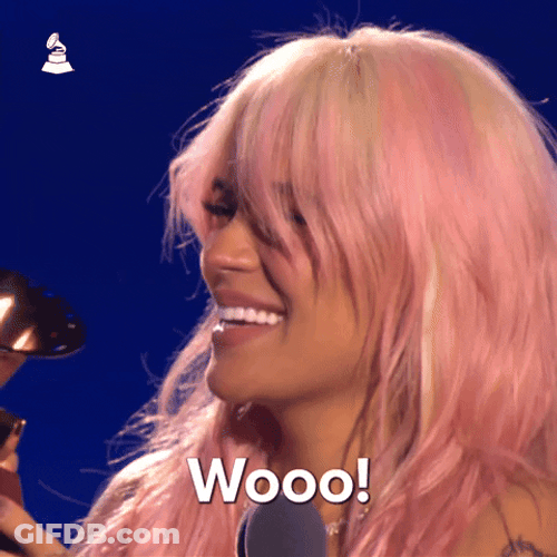 Karol G Cheering Wooo GIF