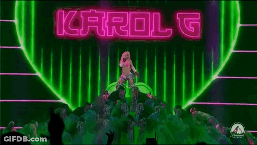 Karol G Oki Doki Concert GIF