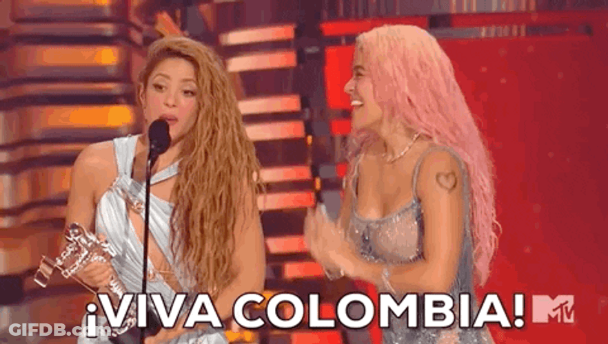 Karol G Viva Colombia GIF
