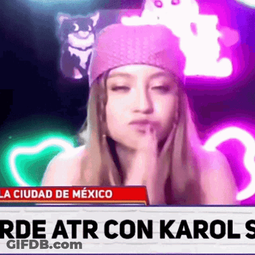 Karol Sevilla GIF