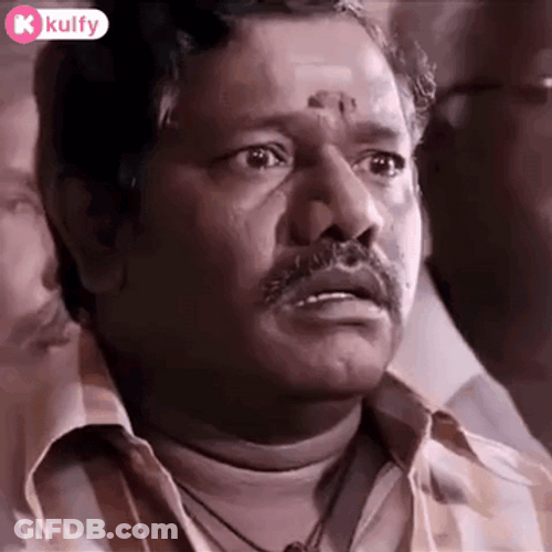 Karunas Horrified Shocking Look GIF