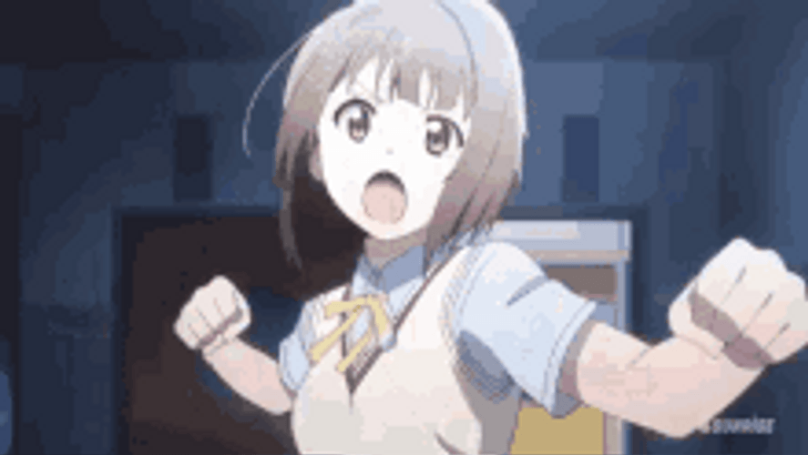 Kasumi Nakasu Love Live Punching GIF
