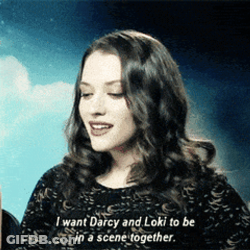 Kat Dennings I Want Loki And Darcy GIF