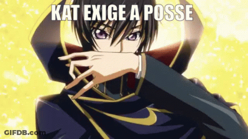 Kat Exige A Posse Is Written On A Cartoon Character GIF