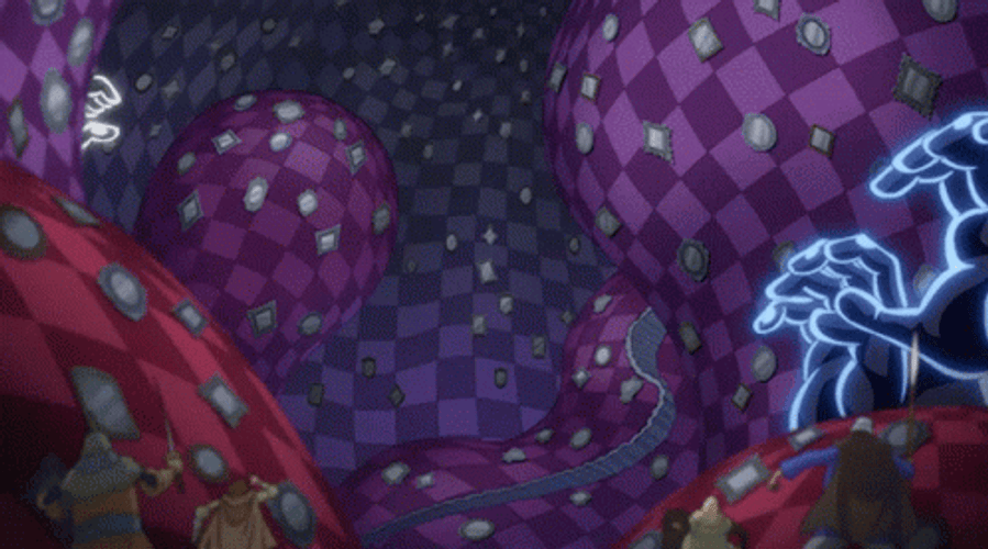 Katakuri And Luffy Face Off GIF