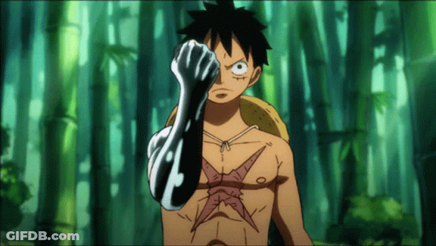 Katakuri Vs Luffy Powerful Punch GIF