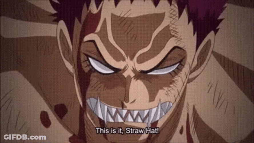 Katakuri Vs Luffy This Is It Straw Hat GIF
