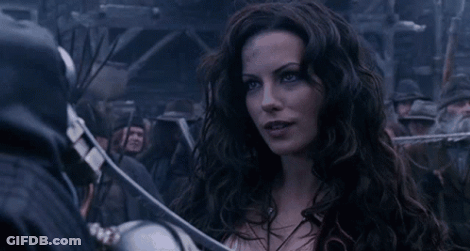 Kate Beckinsale The Warrior GIF