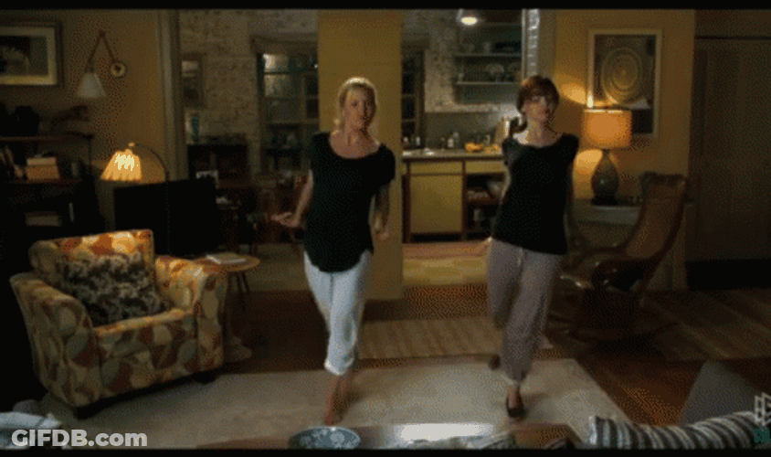 Kate Hudson And Ginnifer Goodwin Dancing GIF