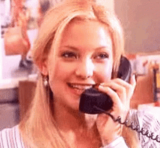 Kate Hudson Talking On The Phone GIF