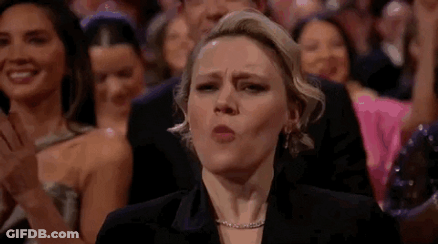 Kate Mckinnon Shouting Wooo GIF