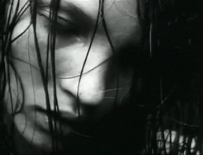 Kate Moss Grunge Stare GIF