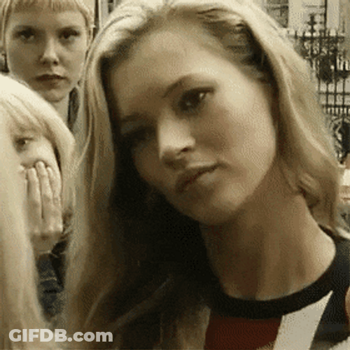 Kate Moss Yeah GIF