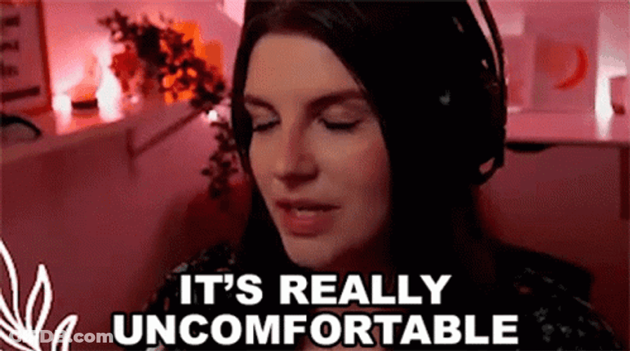 Kate Stark Says It's Really Uncomfortable GIF