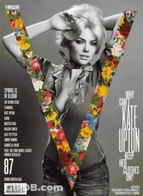 Kate Upton Magazine Model GIF