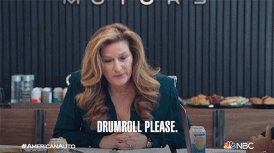 Katherine Hastings Drumroll Please GIF