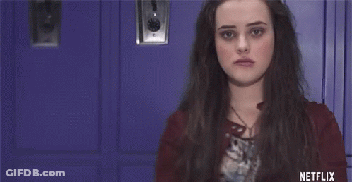 Katherine Langford Sad GIF