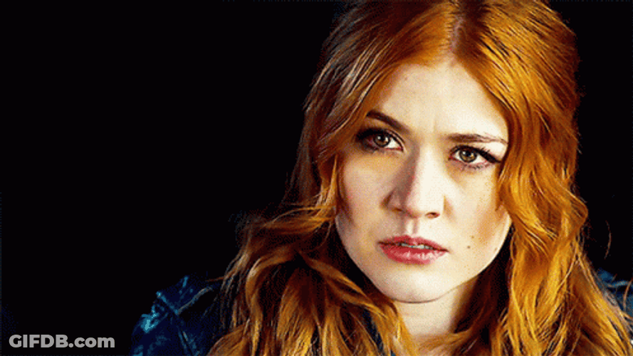 Katherine Mcnamara Stare Into Nothing GIF