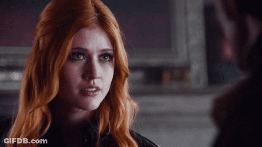 Katherine Mcnamara Taking To Someone GIF