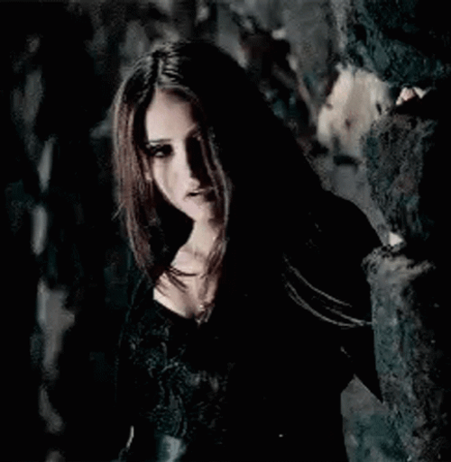 Katherine Pierce Beautiful Bored Vampire GIF