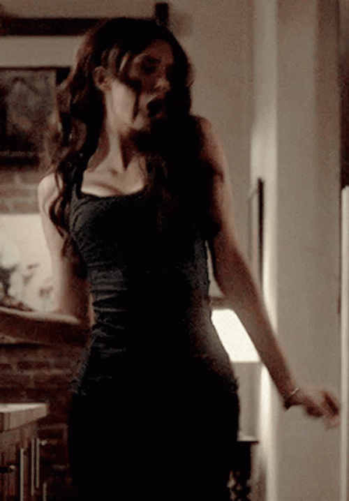 Katherine Pierce Oh Yeah Dance GIF