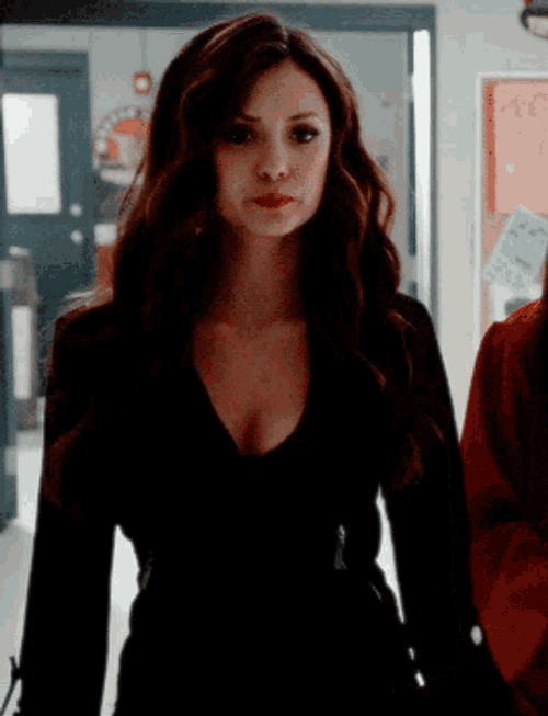 Katherine Pierce School Walk GIF