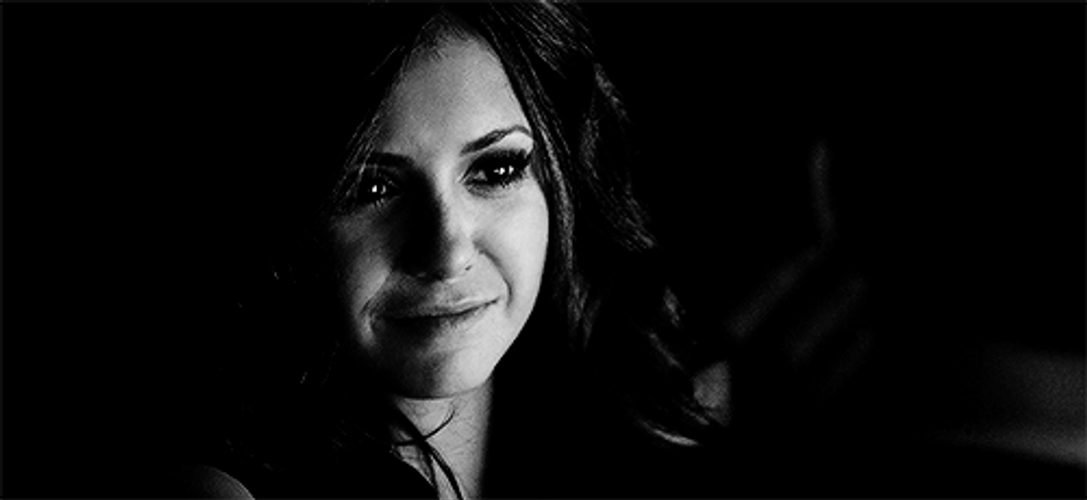 Katherine Pierce Stefan Salvatore GIF
