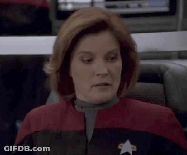 Kathryn Janeway Turbulence Meme Ahead GIF