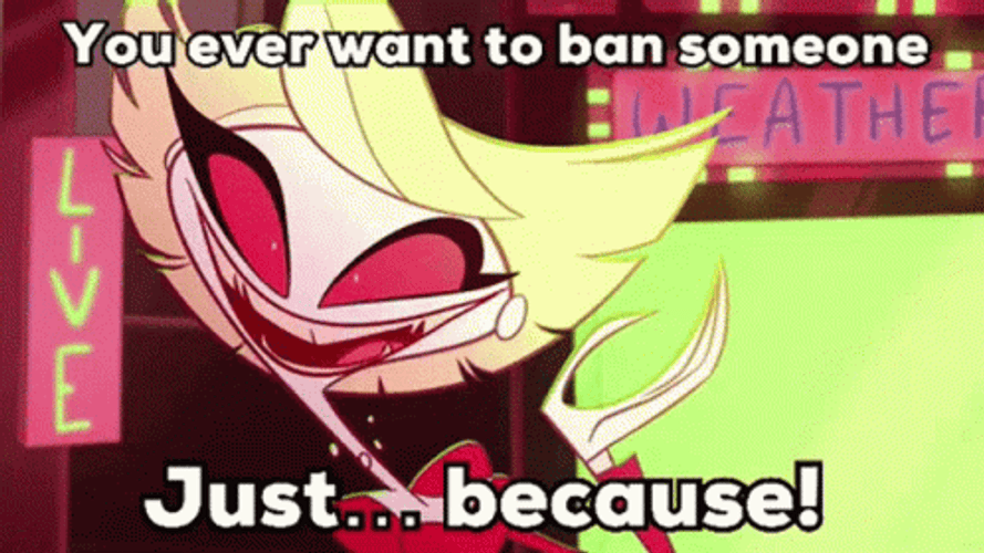 Katie Killjoy Just Because Hazbin Hotel GIF