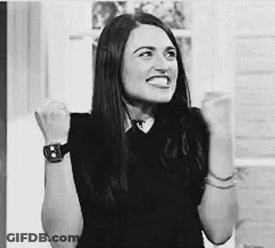 Katie Mcgrath Happy Giggle GIF