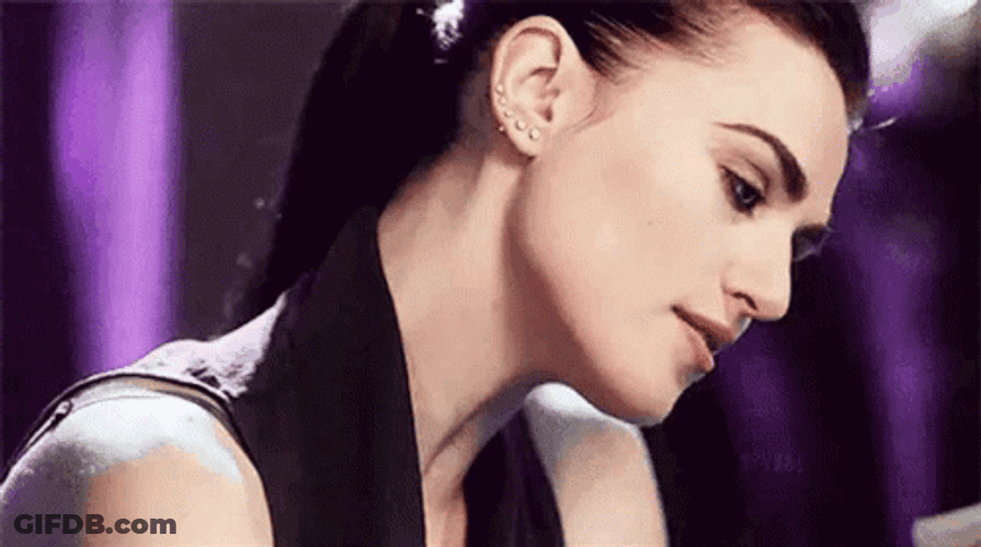 Katie Mcgrath Irish Actress Side View Jawline GIF