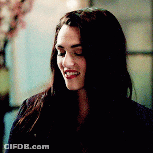 Katie Mcgrath Lena Luthor Drinking Wine GIF
