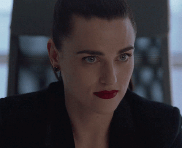 Katie Mcgrath Lena Luthor Look Up GIF
