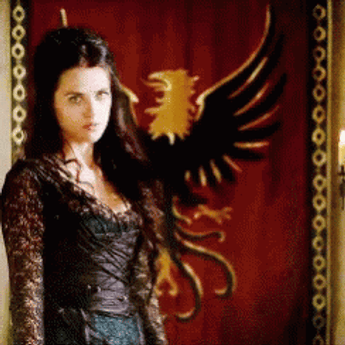 Katie Mcgrath Merlin Series Morgana Pendragon GIF