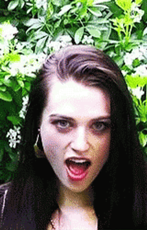 Katie Mcgrath Shh Gesture Shush GIF