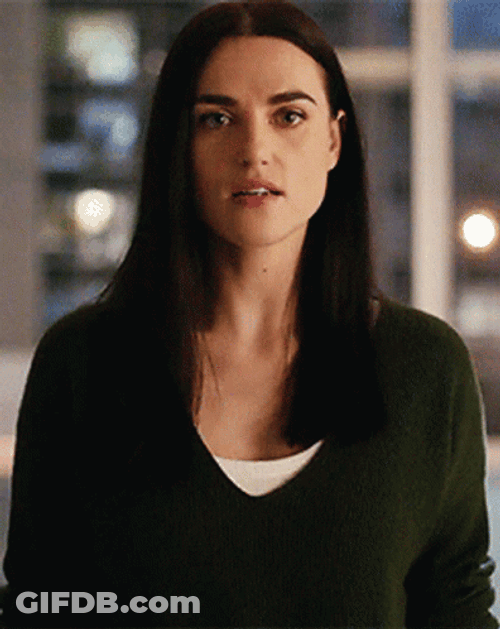 Katie Mcgrath Supergirl Transform Eyes GIF