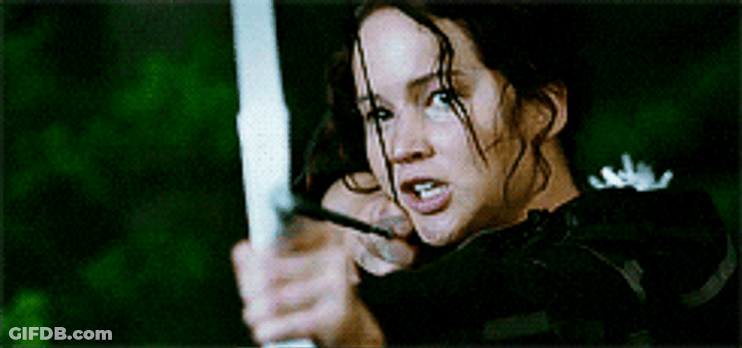 Katniss Everdeen Archery GIF