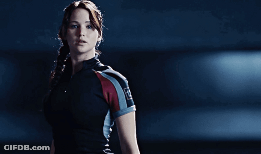 Katniss Everdeen Blinking GIF