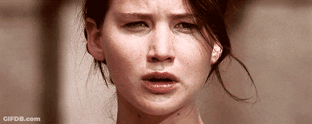 Katniss Everdeen Confused GIF