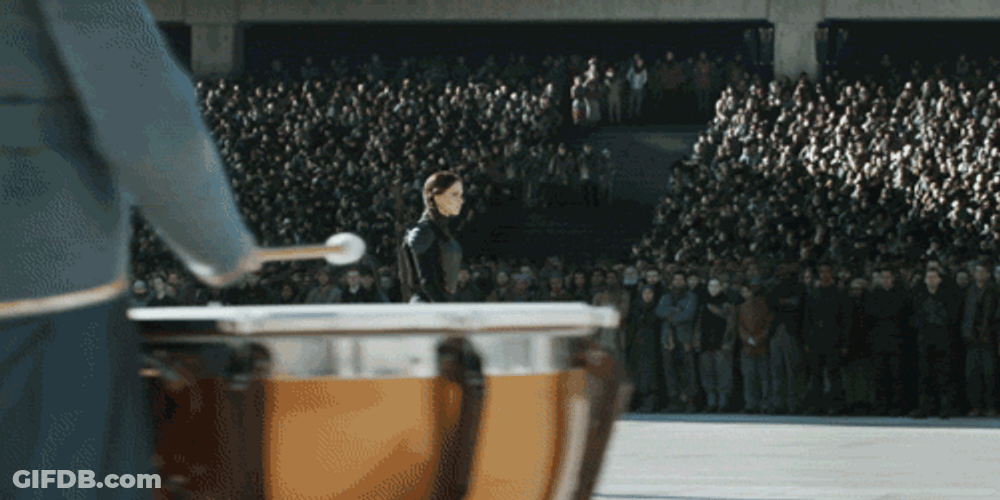 Katniss Everdeen Walking GIF