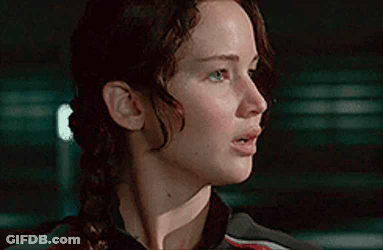 Katniss Everdeen Wondering GIF
